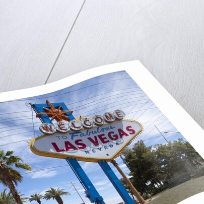 Welcome to Las Vegas Sign, Nevada by Anonymous