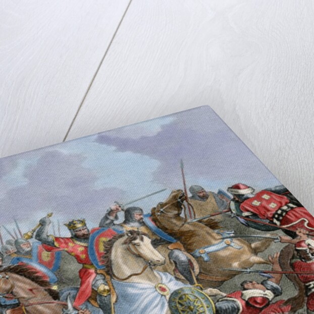 History of Spain. Battle of river Salado (30 october 1340) by Anonymous