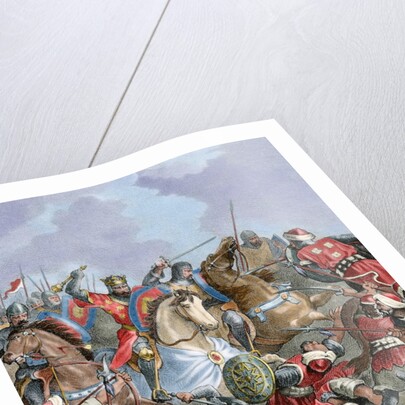 History of Spain. Battle of river Salado (30 october 1340) by Anonymous