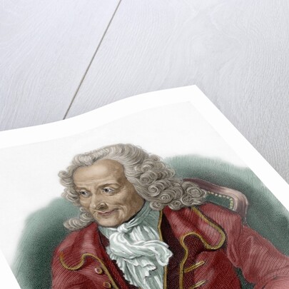 Francois Marie Arouet, called Voltaire (1694-1778). French writer by Anonymous