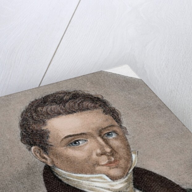 Washington Irving (1783-1859). American author, essayist, biographer and historian by Anonymous