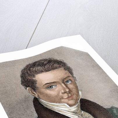 Washington Irving (1783-1859). American author, essayist, biographer and historian by Anonymous