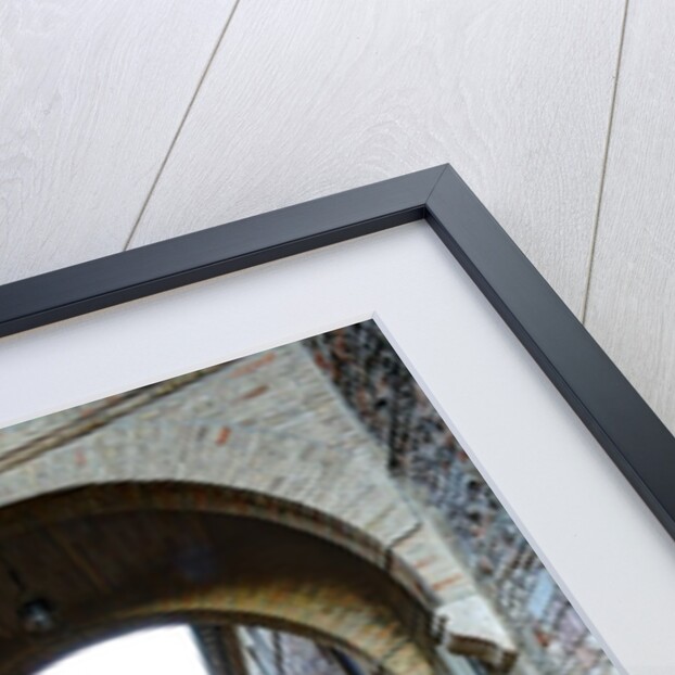 Brick pathway to Monastero S. Croce Catholic Church by Anonymous