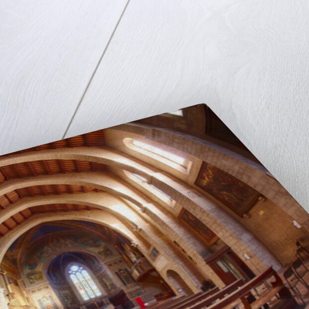 Inside of the Cathedral (Duomo di Gubbio) by Anonymous
