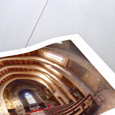 Inside of the Cathedral (Duomo di Gubbio) by Anonymous