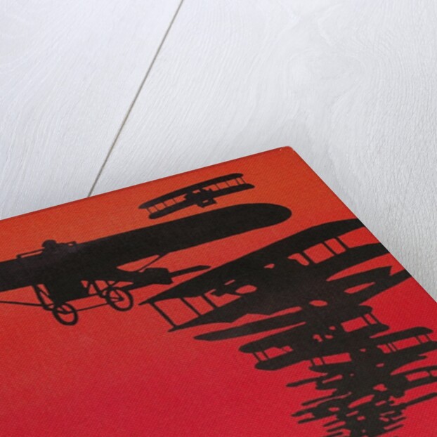 Early German Air Show Poster by Anonymous