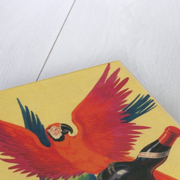 Macaws with Bottle of Toni-Kola Liqueur by Anonymous