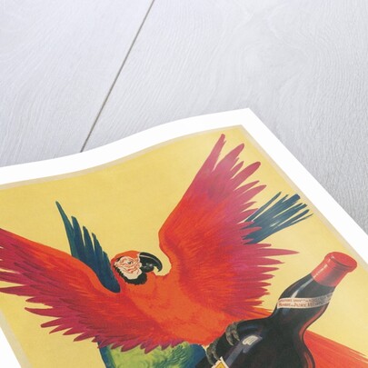 Macaws with Bottle of Toni-Kola Liqueur by Anonymous