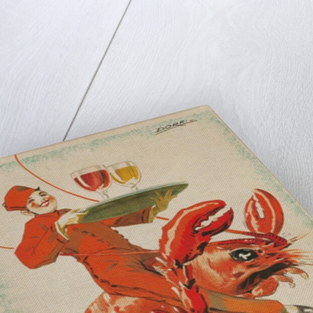 Quinquina Du Homard Aperitif Advertisement by Anonymous