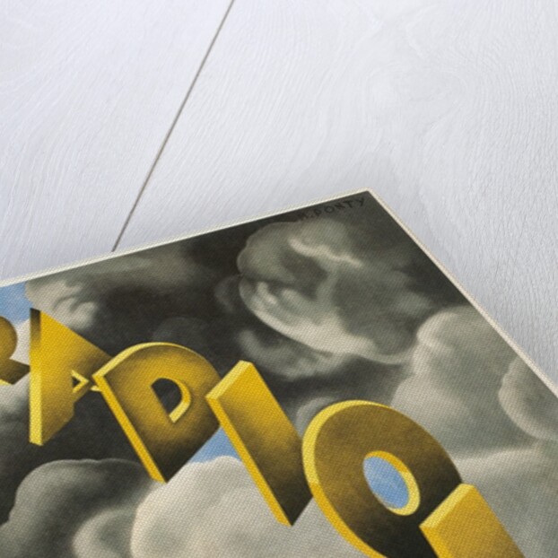 Radiola, Clouds and Tower Poster by Anonymous