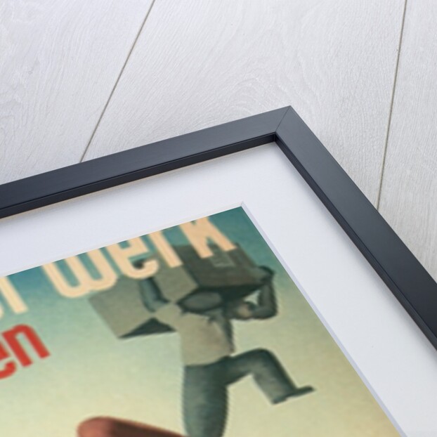 Strength Through Work, Dutch Propaganda Poster by Anonymous