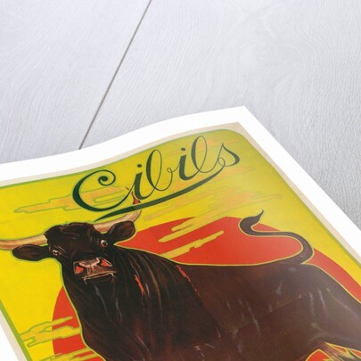 Poster for Cibils Meat Extract with Bull and Lion by Anonymous