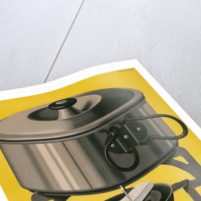 German Advertisement for Meta, Pot with Sterno Cube by Anonymous