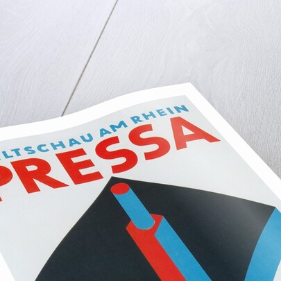 German Poster for Cologne Press Exhibition, 1928 by Anonymous