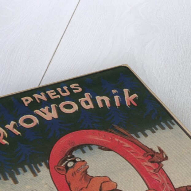 French Advertisement for Prowodnik Tires by Anonymous