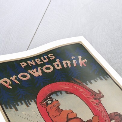 French Advertisement for Prowodnik Tires by Anonymous