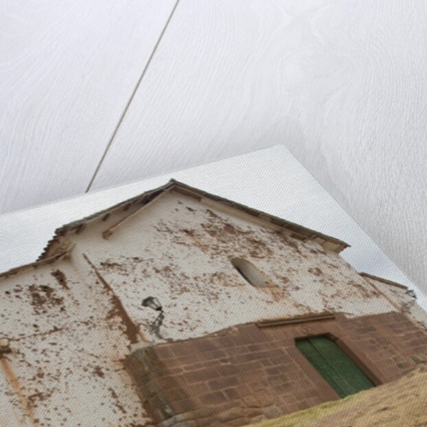 Chinchero, Peru catholic church built on Inca foundation by Anonymous