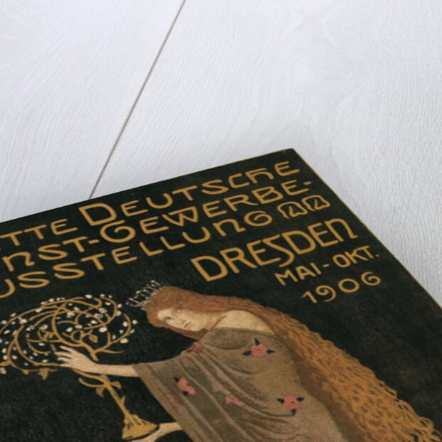Poster for Dresden Art Exhibition by Anonymous