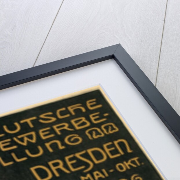 Poster for Dresden Art Exhibition by Anonymous