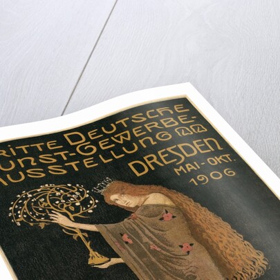 Poster for Dresden Art Exhibition by Anonymous