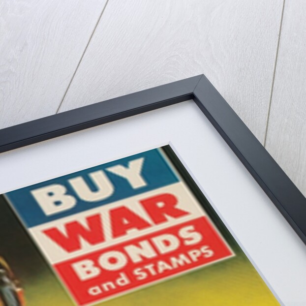 War Bonds Poster, Children in Gas Masks by Anonymous