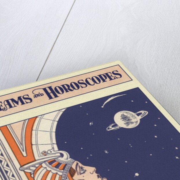 Dreams and Horoscopes, Stargazing Woman by Anonymous
