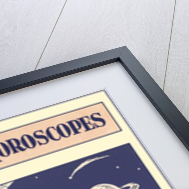 Dreams and Horoscopes, Stargazing Woman by Anonymous
