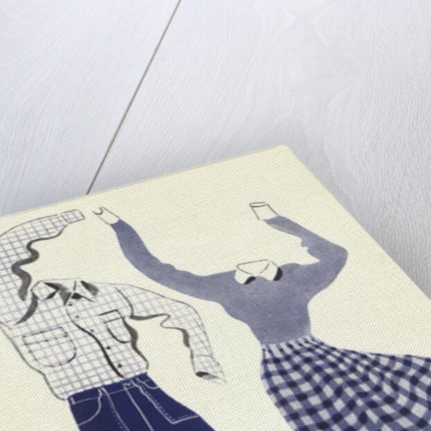 Let's Wash! Dancing Laundry by Anonymous