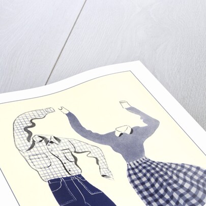 Let's Wash! Dancing Laundry by Anonymous