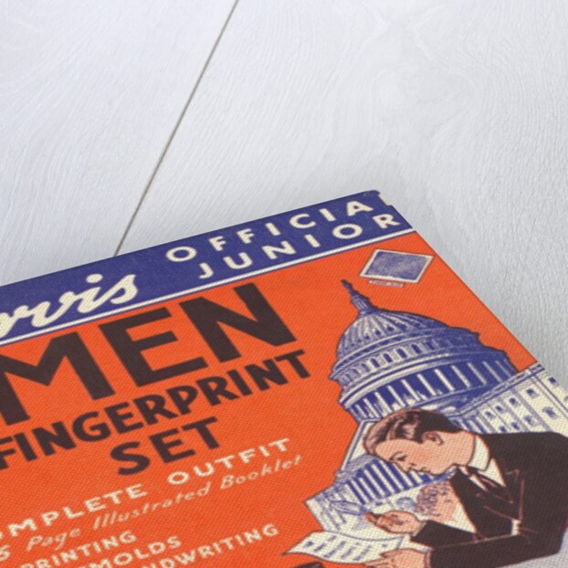 Junior G-Men Fingerprint Set by Anonymous
