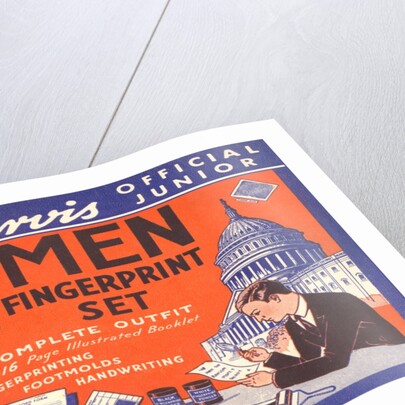 Junior G-Men Fingerprint Set by Anonymous