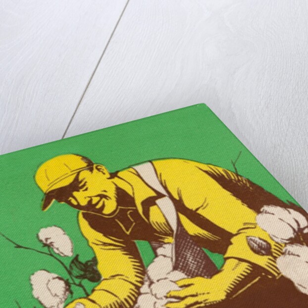 Poster for National Cotton Picking Contest by Anonymous