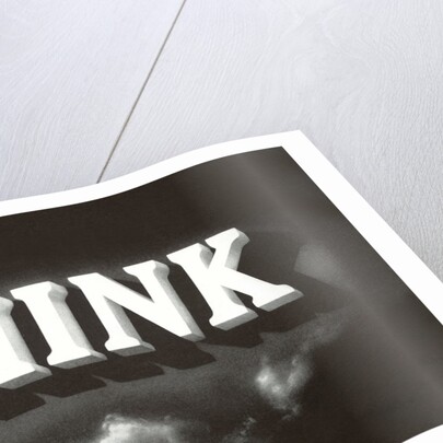 THINK, Black and White by Anonymous