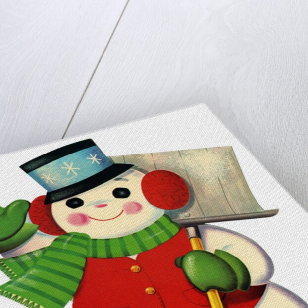 1950s Snowman by Anonymous