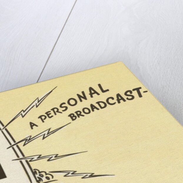 A Personal Broadcast, Radio by Anonymous