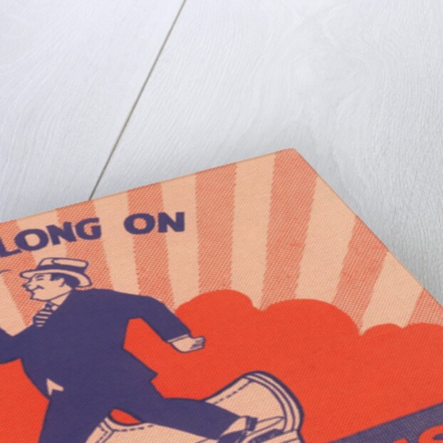 Walk Along on Air Cushions Advertisement by Anonymous