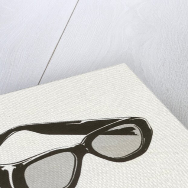 Black Eyeglasses by Anonymous