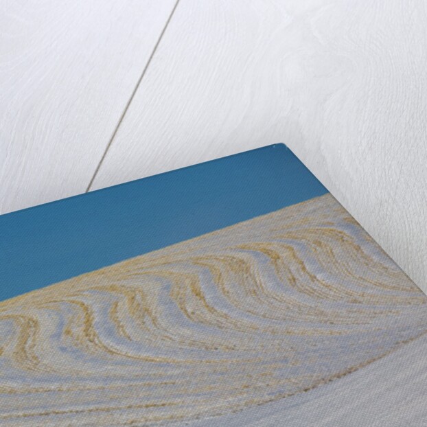 Patterns in snow covered wheat fields by Anonymous