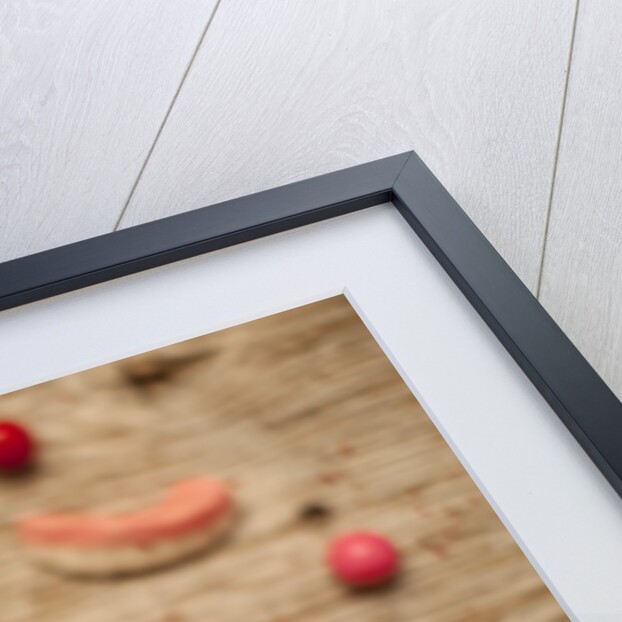 Bubble gum balls and teeth candy in mason jars by Anonymous