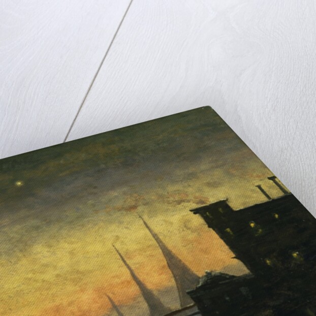 New York Roof Tops by Louis Eilshemius by Anonymous