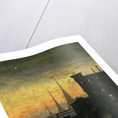 New York Roof Tops by Louis Eilshemius by Anonymous