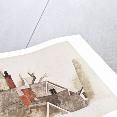 Red Chimneys by Charles Demuth