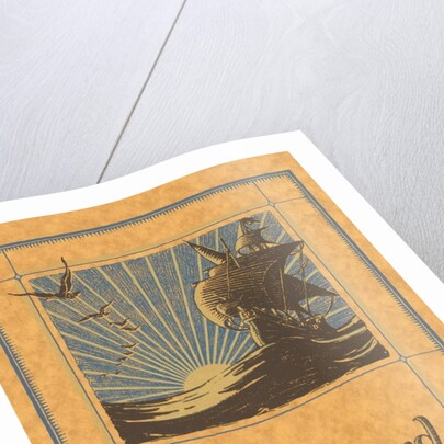 Westward Bound Galleon on Sea by Anonymous