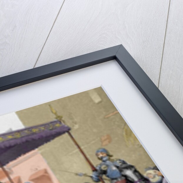 Entry of Antipope John XXIII (1360-1554) in Constanta to celebrate the 'Council of Constance' by Anonymous