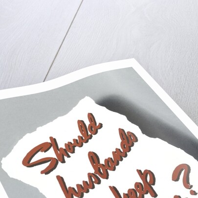 Should Husbands Keep House? by Anonymous