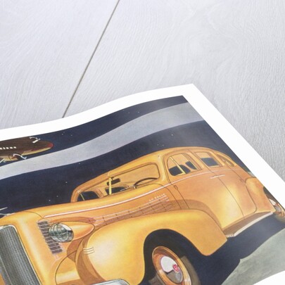 Automobile at the Airport by Anonymous