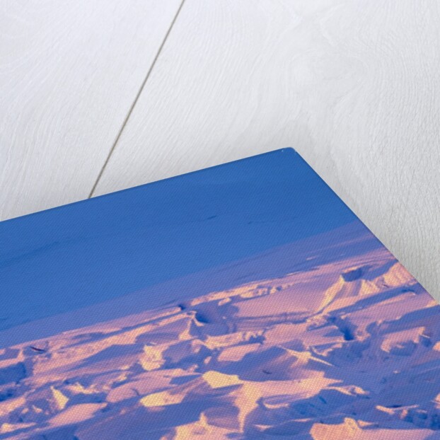 Midnight sun lights glacier, Antarctica by Anonymous