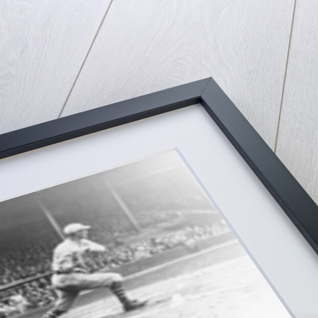 1930s boy daydreaming about professional baseball by Anonymous