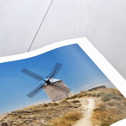Antique La Mancha windmills in Consuegra, Spain by Anonymous