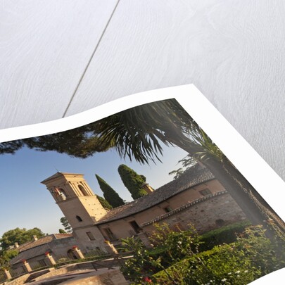 Generalife gardens in Alhambra, Granada, Spain by Anonymous